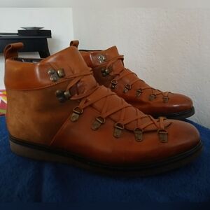 Hudson London Hiker Boot, Leather, Brown, Size 44, US Size 11